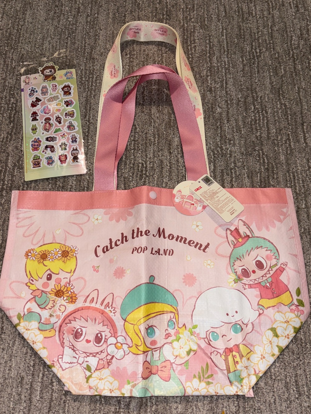 New Pop Land Spring Flower Series Shopping Bag - Picture 6 of 8